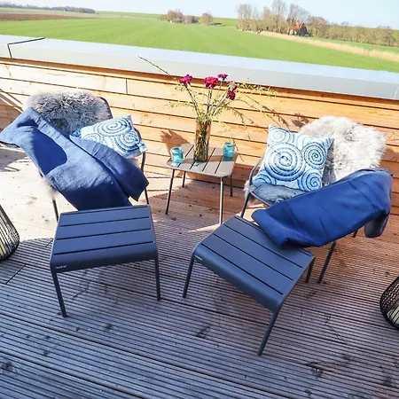 Steernkieker- Traumhafte Mit Zwei Dachterrassen Apartamento Tossens