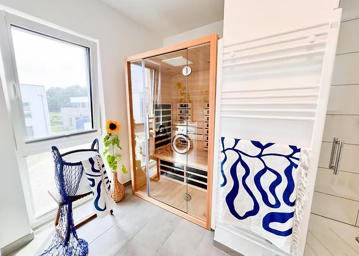 Steernkieker- Traumhafte Mit Zwei Dachterrassen Apartman Tossens